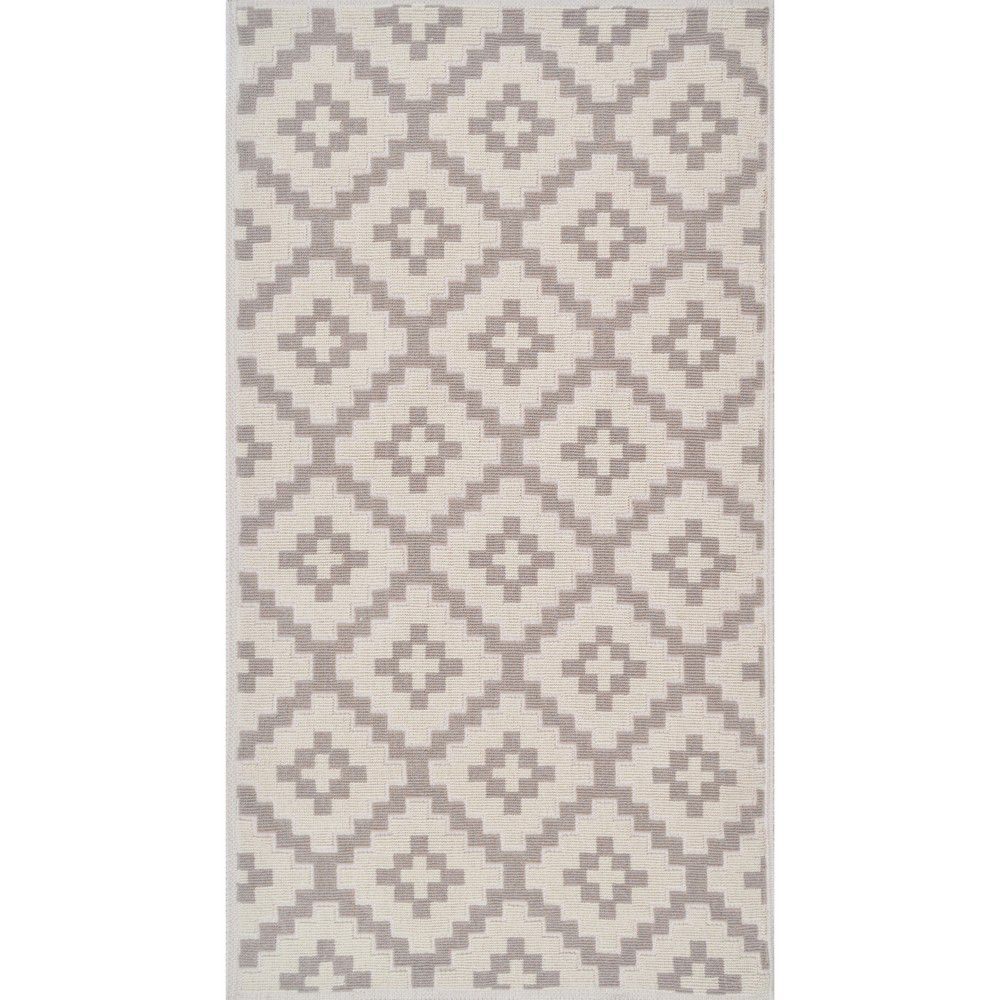 Odolný bavlněný koberec Vitaus Art Bej, 120 x 180 cm - Bonami.cz