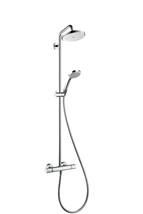 Sprchový systém Hansgrohe Croma na stěnu s termostatickou baterií chrom 27188000 - Siko - koupelny - kuchyně
