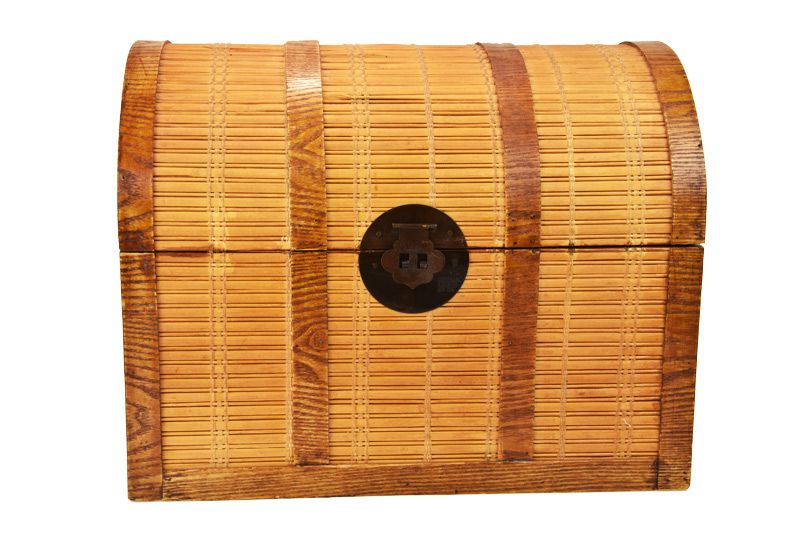 Vingo Sada 2 truhel vykládaných bambusem - Vingo