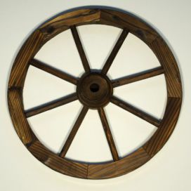 Garthen 238 Dřevěné kolo 50 cm - stylová rustikální dekorace