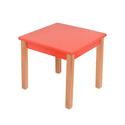 Červený dětský stolek Mobi furniture Mario - Bonami.cz