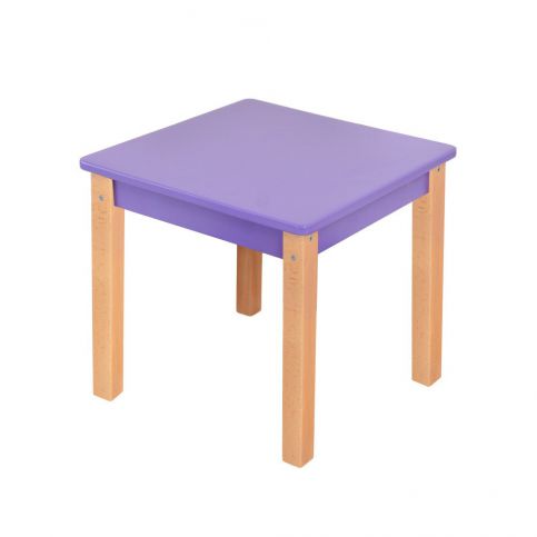 Fialový dětský stolek Mobi furniture Mario - Bonami.cz