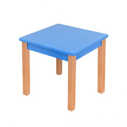 Modrý dětský stolek Mobi furniture Mario - Bonami.cz