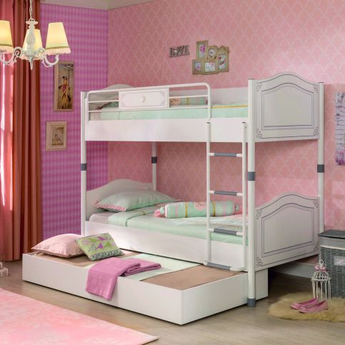 Dětská patrová postel s přistýlkou Selena - Dětská patrová postel Selena - Nábytek aldo - NE
