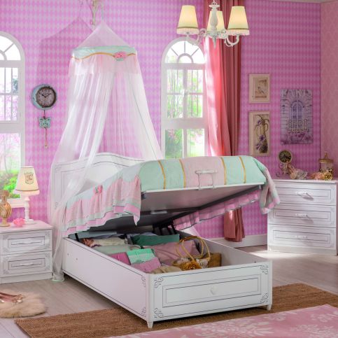 Dětská postel s úložným prostorem Selena - Nábytek aldo - NE