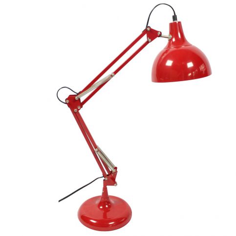 Červená stolní lampa Red Cartel Archi - Bonami.cz