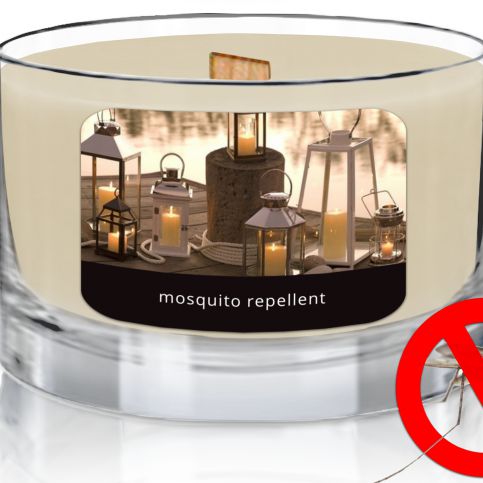 Svíčka Wood Wick | Mosquito Repellent - JCandles