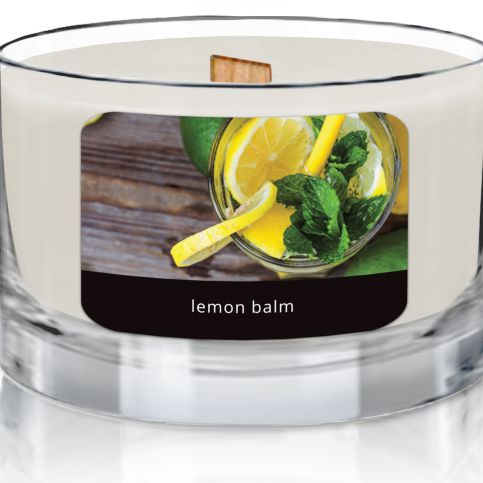 svíčka Wood Wick | Lemon Balm - JCandles