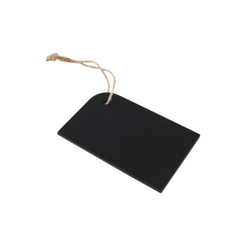 Černá závěsná křídová tabule T&G Woodware Rustic, 10,5 x 7 cm - Bonami.cz