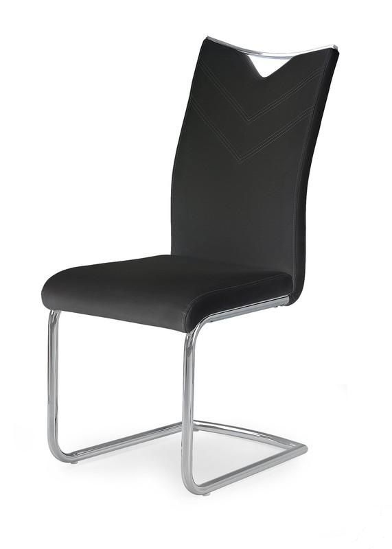 Halmar Jídelní židle K224, černá - FORLIVING