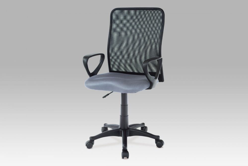 Kancelářská židle, látka MESH šedá / černá, plyn.píst KA-B047 GREY Autronic - DEKORHOME.CZ