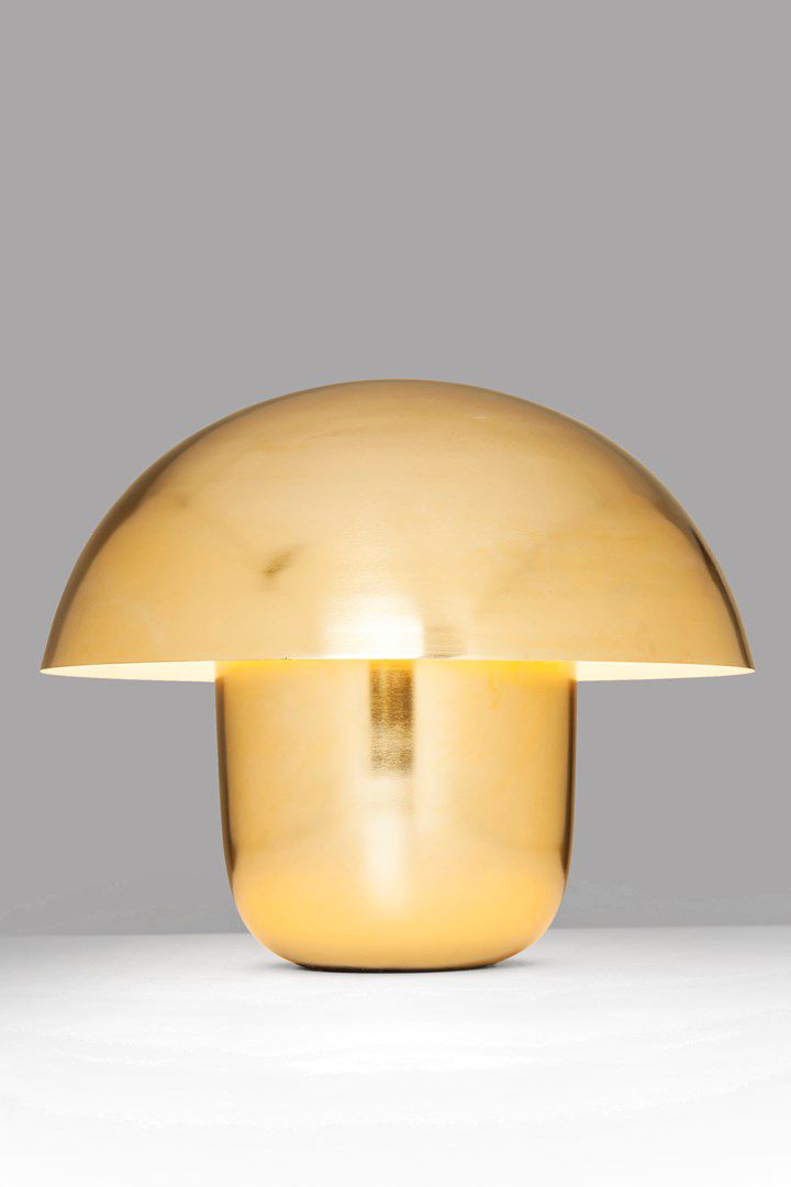 Stolní lampa Mushroom - mosaz - KARE