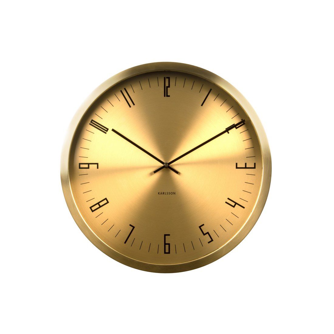Designové nástěnné hodiny KA5612GD Karlsson 44cm - FORLIVING