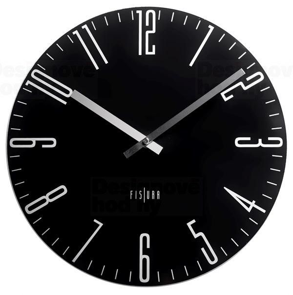 Designové nástěnné hodiny CL0069 Fisura 35cm - FORLIVING