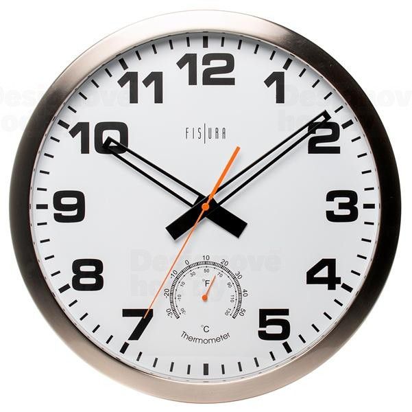 Designové nástěnné hodiny CL0072 Fisura 40cm - FORLIVING