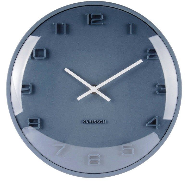 Designové nástěnné hodiny 5649BL Karlsson 25cm - FORLIVING