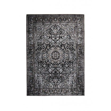 White Label Černý koberec WLL Chi 160x230 cm s orientálními vzory - Bonami.cz