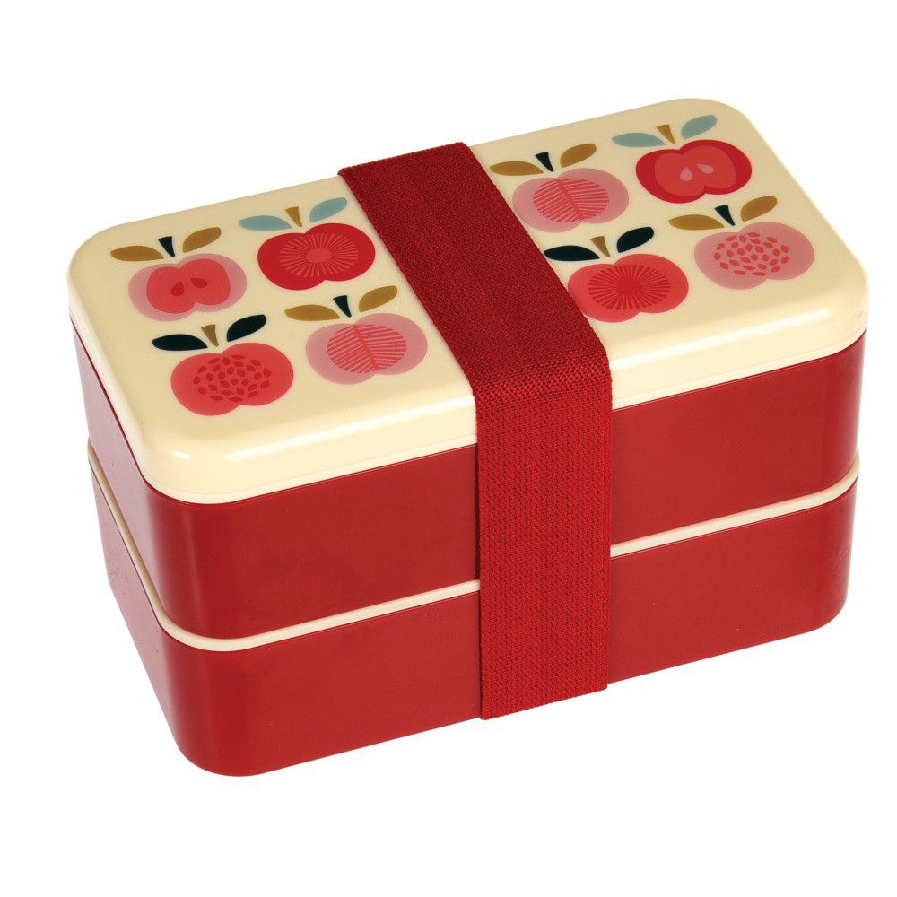 Svačinový box s příborem 2 ks Vintage Apple – Rex London - Bonami.cz