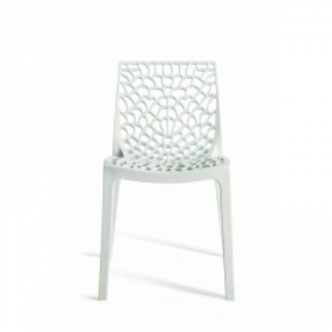 Jídelní židle Coral-C (Bílá)  SC03 Sit & be - Designovynabytek.cz