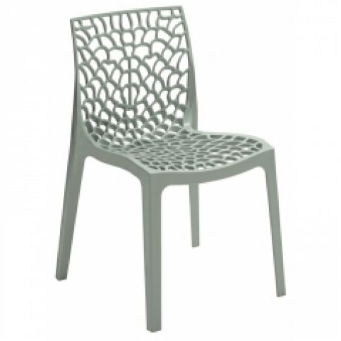 Jídelní židle Coral-C (Šedá)  SC03 Sit & be - Designovynabytek.cz