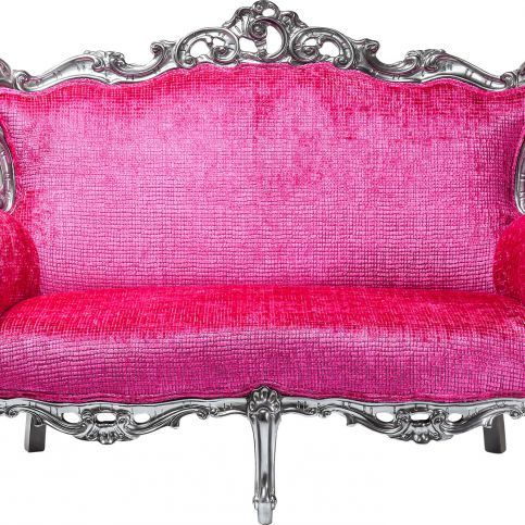 Sofa Posh Silver Pink - KARE