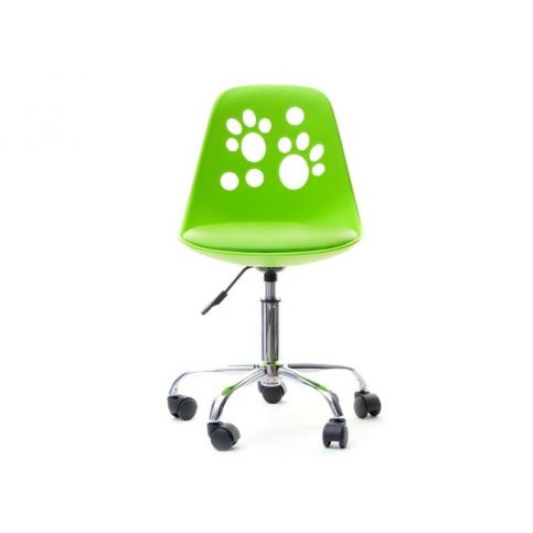 design4life Otočná židle pro děti PETS Zelená - Design4life