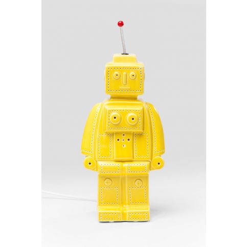 Stolní lampa Robot - žlutá - KARE