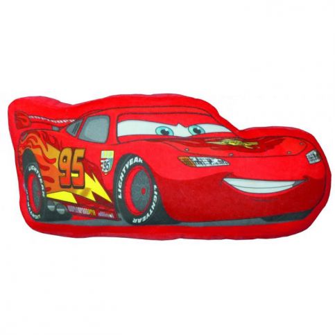 CTI 3D polštářek Blesk McQueen Cars, 38 cm\n - 4home.cz