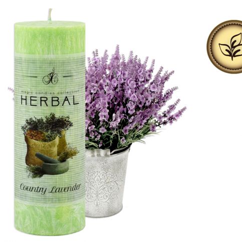 svíčky ve vůní bylin | Country Lavender - JCandles