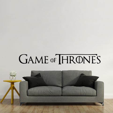 Samolepka na zeď - Game of Thrones (60x8 cm) - PopyDesign - Popydesign