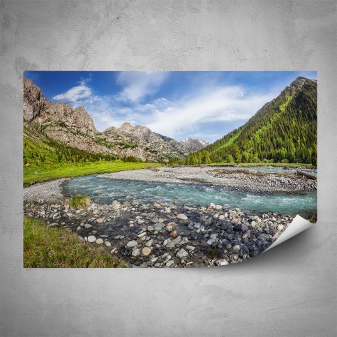 Plakát - Divoká řeka (60x40 cm) - PopyDesign - Popydesign