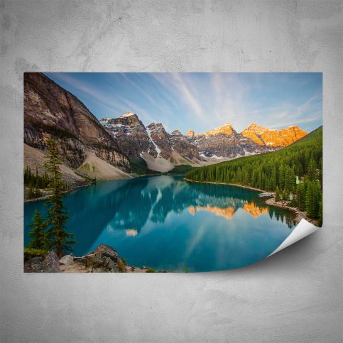 Plakát - Horské jezero (60x40 cm) - PopyDesign - Popydesign