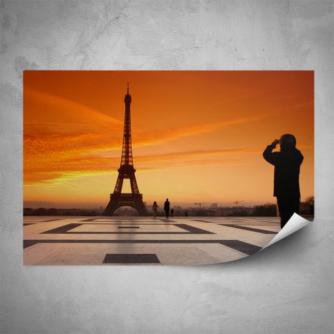 Plakát - Výhled na Eiffelovku (60x40 cm) - PopyDesign - Popydesign