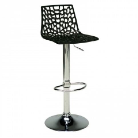 Barová židle Coral (Černá)  SC01 Sit & be - Designovynabytek.cz