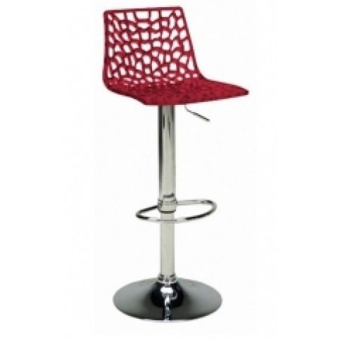 Barová židle Coral (Červená)  SC01 Sit & be - Designovynabytek.cz