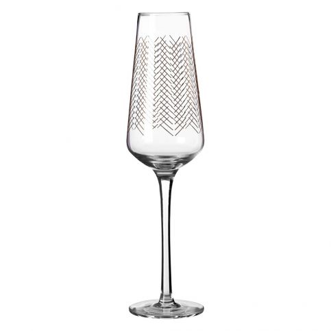 Sada 4 sklenic na šampaňské z ručně foukaného skla Premier Housewares Jazz, 2,7 dl - Bonami.cz