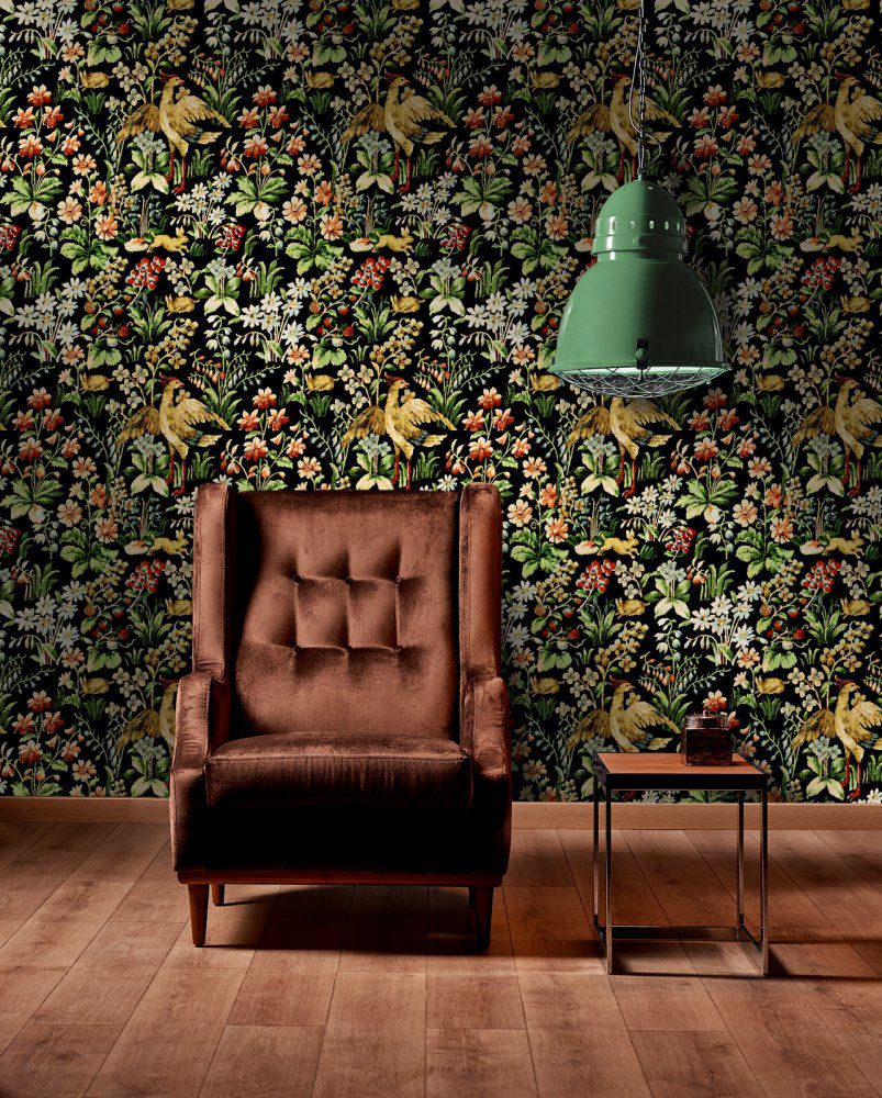 MINDTHEGAP Floral Tapestry - tapeta na zeď - GLIX DECO s.r.o.
