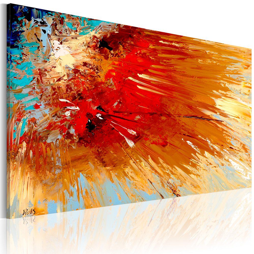 Bimago Ručně malovaný obraz - Explosion 90x60 cm - GLIX DECO s.r.o.
