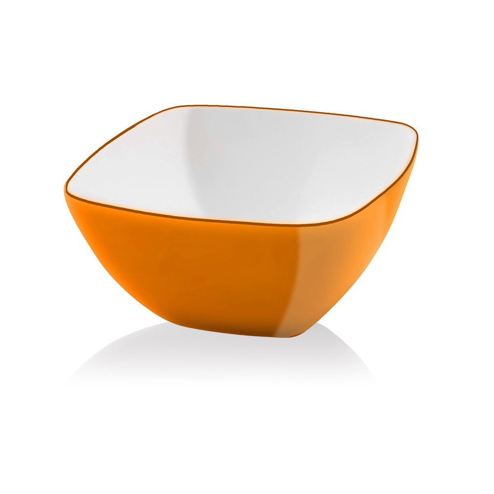 Oranžová salátová mísa Vialli Design, 14 cm - Bonami.cz