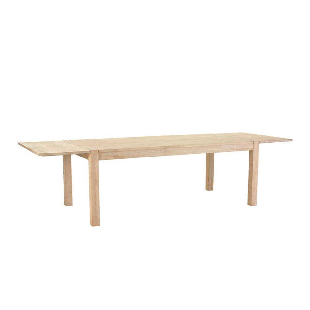 Přídavná deska k jídelnímu stolu z dubového dřeva 100x50 cm Texas – Furnhouse - Bonami.cz