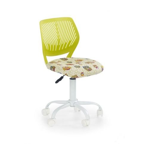 Dětská otočná židle BALI zelená Halmar - DEKORHOME.CZ