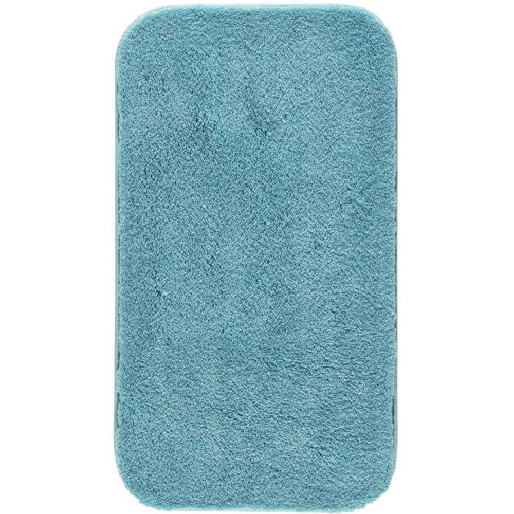 Světle modrá koupelnová předložka Confetti Bathmats Miami, 57 x 100 cm - Bonami.cz