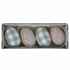 Sada 4 dekorativních velikonočních vajíček v boxu Ego Dekor, 19 x 5 cm Bonami.cz