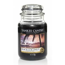 Velká vonná svíčka Yankee Candle Black Coconut Different.cz