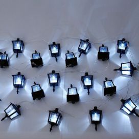 Garthen Venkovní solární LED osvětlení  - Lucerničky 24 LED diod