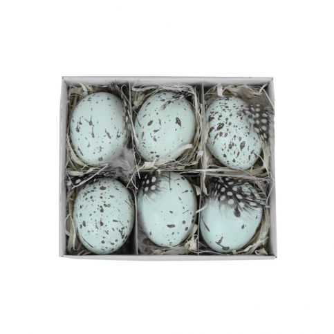 Sada 6 dekorativních vajíček Ego Dekor, 45 x 11,5 cm - Bonami.cz