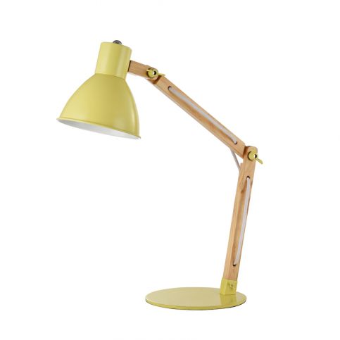 Stolní lampa se dřevem Maytoni APEX MOD147-01-YE - Osvětlení.com