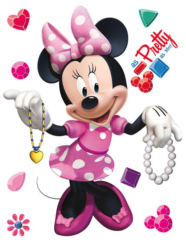AG Design Disney Minnie Mouse - samolepka na zeď 30x30 cm - GLIX DECO s.r.o.