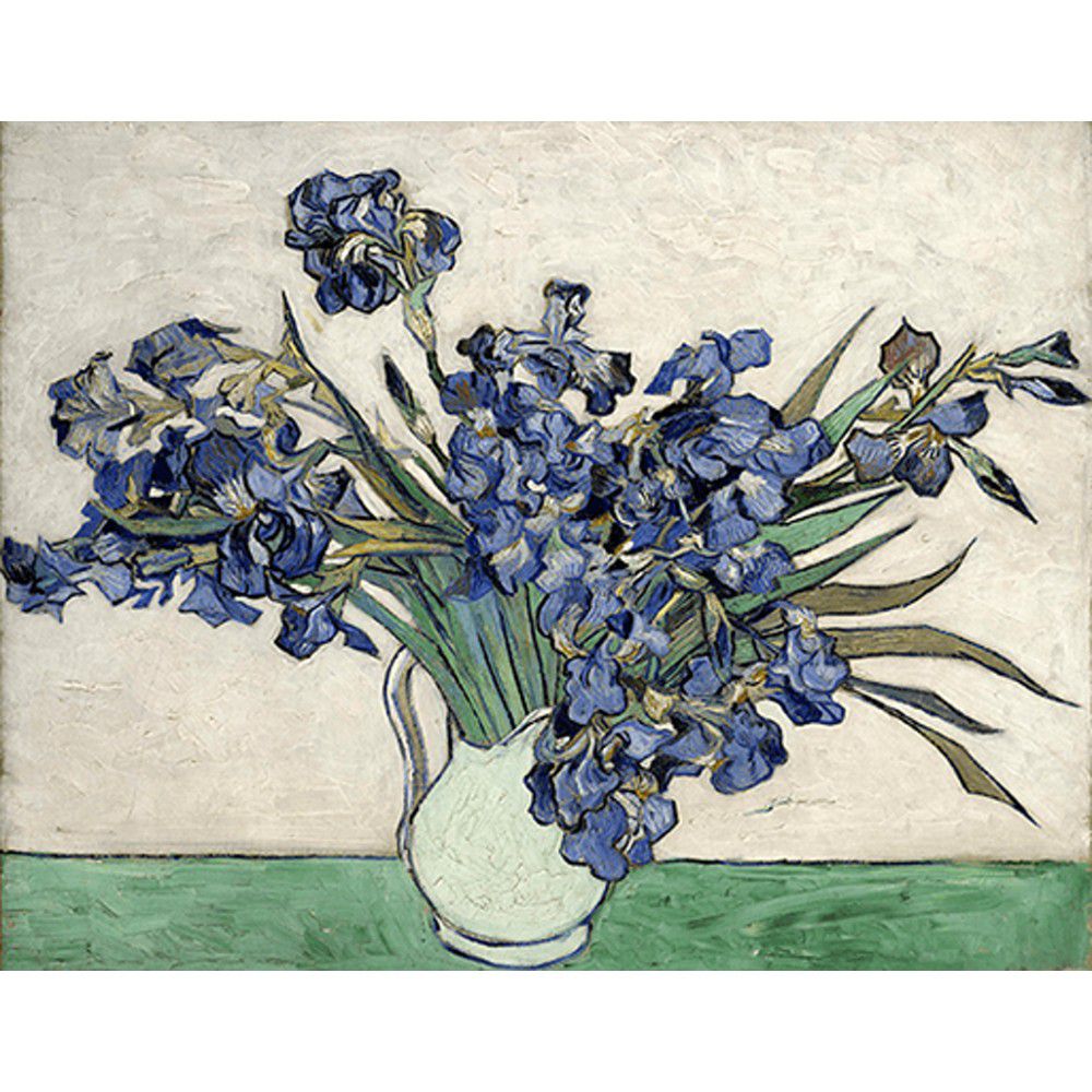 Reprodukce obrazu Vincenta van Gogha - Irises 2, 40 x 26 cm - Bonami.cz
