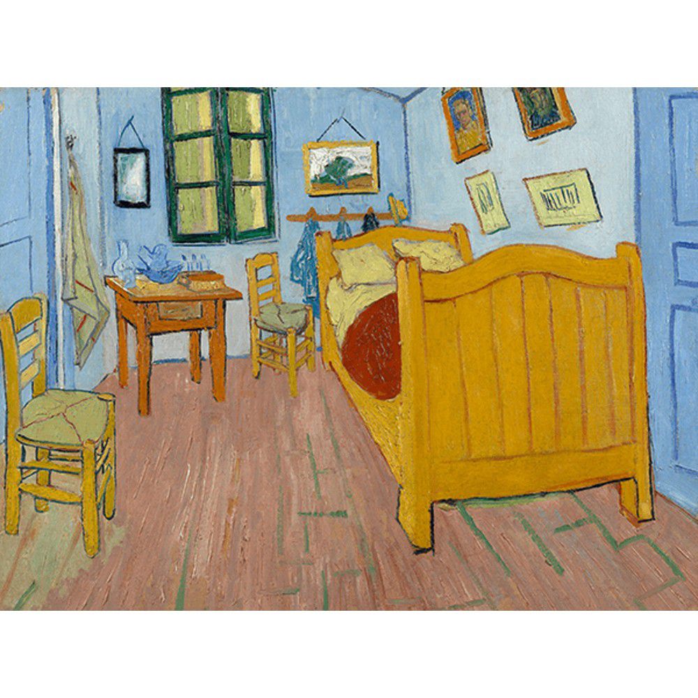 Reprodukce obrazu Vincenta van Gogha - The Bedroom, 40 x 30 cm - Bonami.cz
